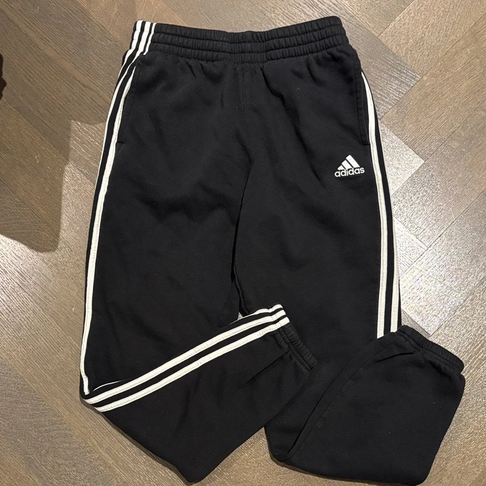 Adidas Kids Black sweatpants Pants
